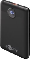 Goobay 65868 Kompakt Powerbank 10000mAh 15W (3A / 5V) - Fekete