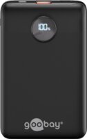 Goobay 65868 Kompakt Powerbank 10000mAh 15W (3A / 5V) - Fekete
