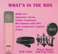 Rode NT1 Signature Kondenzátoros Stúdió Mikrofon - Pink