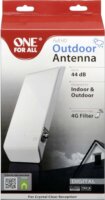 One For All SV9450 DVB-T2 kültéri TV antenna 25km - fekete