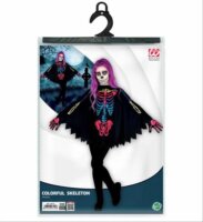 Widmann Színes csontváz köpeny - Gyerek méret