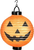 Widmann Világító LED Töklámpás Halloween Dekoráció - 20 cm