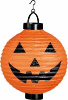 Widmann Világító LED Töklámpás Halloween Dekoráció - 20 cm