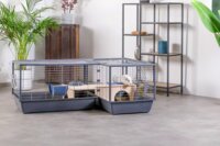 Zolux Neolife Connect Nyúlketrec - Szürke (101,5 x 54 x 51 cm)