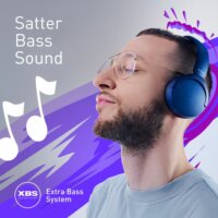 Panasonic RB-HF630BE-A Wireless Bluetooth Hi-Fi Headset - Kék