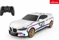 Rastar: BMW 3.0 CSL távirányítós autó - Fehér (1:24)
