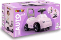 Smoby Auto Ride-on átalakítható járássegítő bébitaxi - Rózsaszín