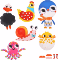 Tookyland 233 darabos képkészítő szett színes pomponokkal