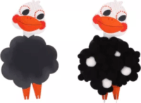 Tookyland 233 darabos képkészítő szett színes pomponokkal