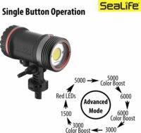 Sealife 35.505.680 Sea Dragon 5000+ Kamera lámpa Színfokozó Fényfejjel (SL680-1)