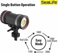 Sealife 35.505.680 Sea Dragon 5000+ Kamera lámpa Színfokozó Fényfejjel (SL680-1)