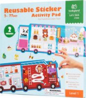 Tookyland 77 darabos többször felhasználható matricás foglalkoztató készlet