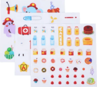 Tookyland 77 darabos többször felhasználható matricás foglalkoztató készlet