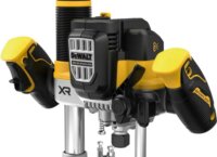 DeWalt DCW620NT-XJ Akkus Felsőmaró Marógép készlet 18V (Akku és töltő nélkül) - Fekete/Sárga