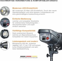 Walimex pro Emerger 400 Professzionális Softbox Stúdióvaku készlet