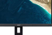 Acer 24" B247WE5b 16:10 FHD IPS Monitor - Fekete