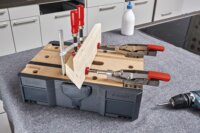 BESSEY STC-S-MFT Asztalos Gyorsszorító készlet Munkapad Kofferrel