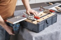 BESSEY STC-S-MFT Asztalos Gyorsszorító készlet Munkapad Kofferrel