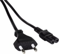 BlackBird BH1523 Notebook tápkábel C7 1,5m - Fekete