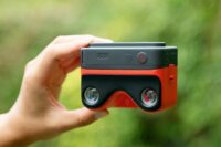 Kandao QooCam EGO 3D 3840x1080 Kamera - Fekete / Piros