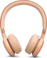JBL Live 670NC Vezeték nélküli Bluetooth zajszűrős Over-ear Fejhallgató Headset - Homok