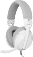 White Shark Parrot Vezetékes Gaming Headset - Fehér/Szürke
