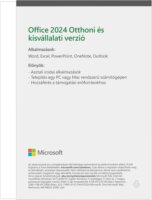 Microsoft Office 2024 Otthoni és kisvállalati verzió BOX HUN Medialess (1 PC)