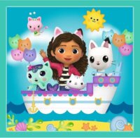 Trefl 34871 - Gabi babaháza 3 az 1-ben 20 - 36 - 50 darabos puzzle