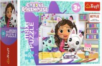 Trefl 56041 - Gabi babaháza minimaxi 20 darabos puzzle többféle