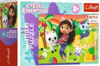 Trefl 56041 - Gabi babaháza minimaxi 20 darabos puzzle többféle