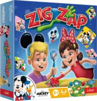 Trefl 02438 Zig Zap Mickey egér és barátai Családi társasjáték