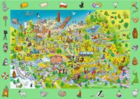 Trefl 15596 - Spy Guy Lengyelország Nyomozós 100 darabos Kreatív puzzle