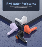 Choetech BH-T19 TwinkleMinis ENC TWS Wireless Headset - Fekete