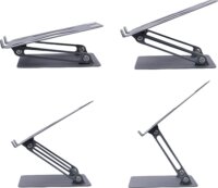 Media-Tech Állítható Laptop Állvány 10-17" - Fekete