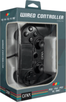 Hyperkin Cirka Nuforce Vezetékes Kontroller Gamepad (PS4 / PC / Mac) - Fekete