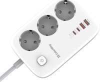 Colorway 220V 2x USB-A / 2x USB-C Hálózati elosztó 3 aljzatos 2m - Fehér
