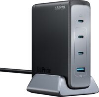 ANKER 3xUSB-C / USB-A Hálózati Töltő Adapter (5 - 20V / 3A / 240W) - Fekete