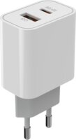 Colorway USB-A / USB-C Hálózati Gyorstöltő Adapter 30W - Fehér