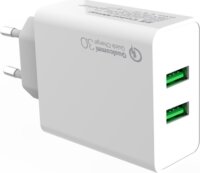 Colorway 2x USB-A Hálózati Gyorstöltő Adapter 36W - Fehér