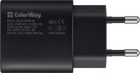 Colorway USB-C Hálózati Töltő Adapter 25W - Fekete