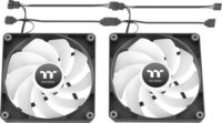 Thermaltake CT140 Reverse ARGB 140mm PWM Rendszerhűtő ventilátor 2db - Fekete