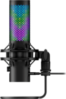 HP HyperX QuadCast 2 S USB Gaming RGB Asztali Mikrofon - Fekete