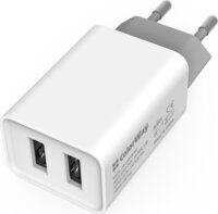 Colorway CW-CHS015-WT 2x USB-A Hálózati Töltő Adapter 10W - Fehér