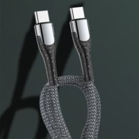 Colorway Type-C apa - Type-C apa (PD FastCharging) Adat és töltő kábel - Szürke(1m)