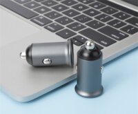 Colorway CW-CHA029PD-GR USB-C (PD) + USB-A 3.0 Autós gyorstöltő 38W - Szürke