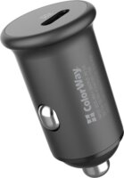 Colorway CW-CHA028PD-GR USB-C Autós töltő 20W - Szürke