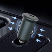 Colorway CW-CHA028PD-GR USB-C Autós töltő 20W - Szürke