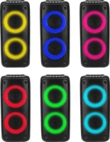 Media-Tech MT3181 Bluetooth Karaoke Party Hangszóró Mikrofonnal 40W - Fekete