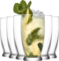 LAV Roma Long Drink 350ml Koktélos üveg pohár szett 6 darabos