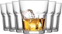 LAV Aras Whisky 305ml Whiskys üveg pohár szett 6 darabos